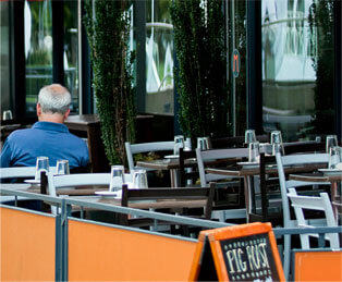 Insignia on M apartments are located in DC's Navy Yard a vibrant neighborhood with great dining options like Morini