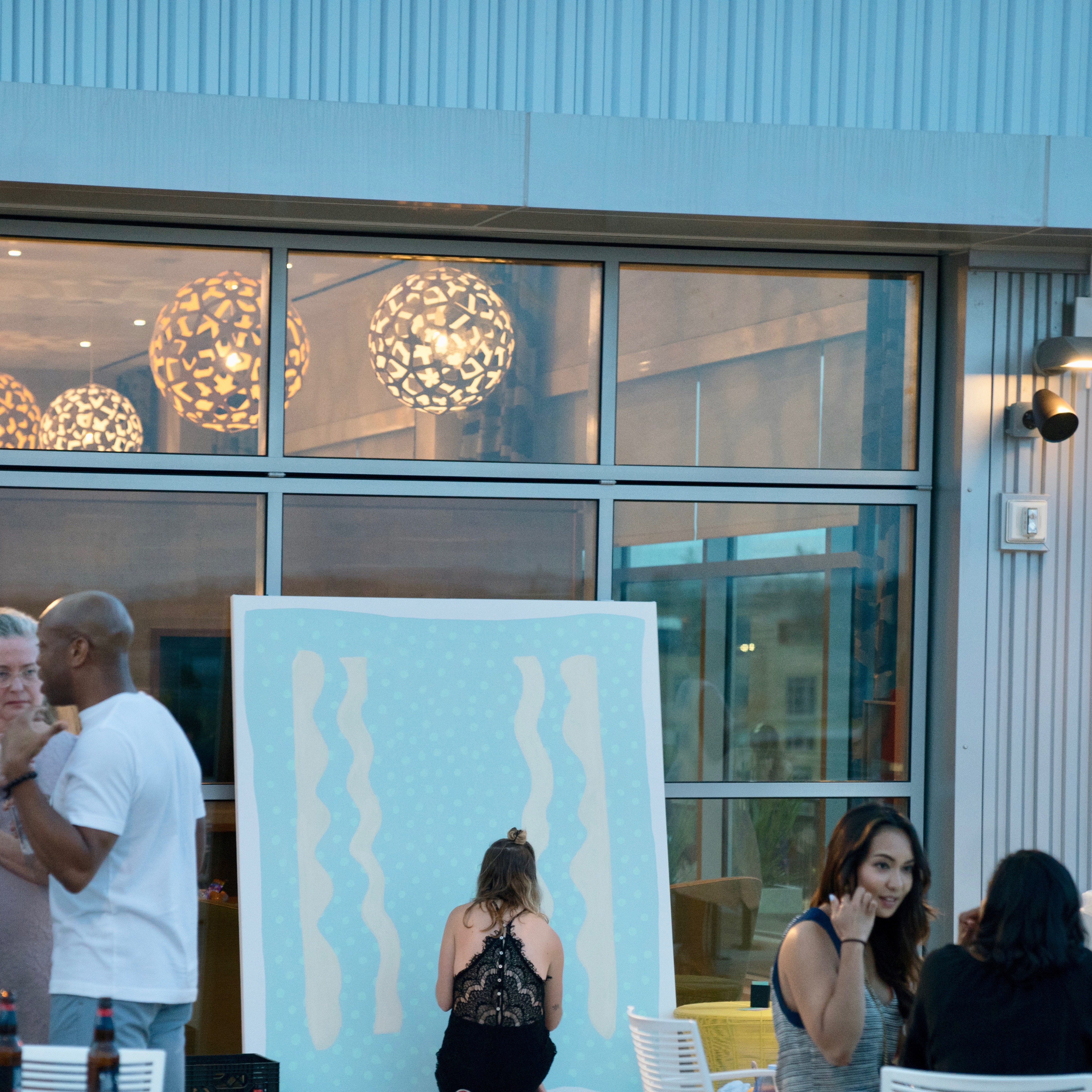 Live painting by Kasey O'Boyle